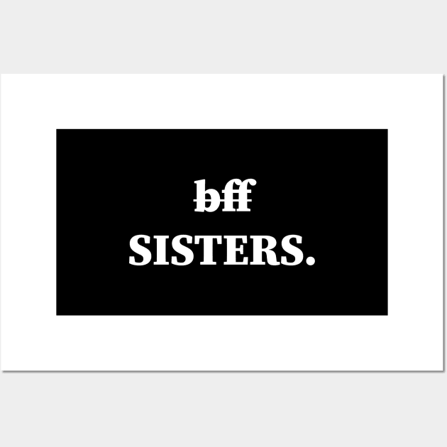 Bff Sisters Wall Art by Souna's Store